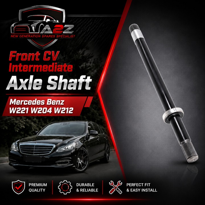 Front CV Intermediate Axle Shaft 2213300701 Compatible With Mercedes Benz W221 W204 W212