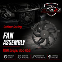 Radiator Cooling Fan Assembly 17422754854 Compatible With MINI Cooper R55 R56