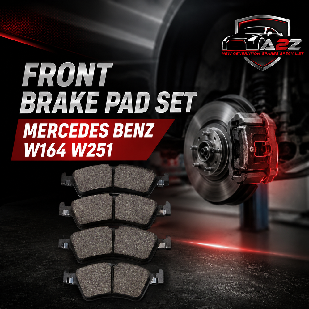 Front Brake Pad Set 1644202520 Compatible With Mercedes Benz W164 W251