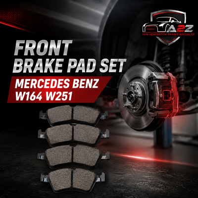 Front Brake Pad Set 1644202520 Compatible With Mercedes Benz W164 W251