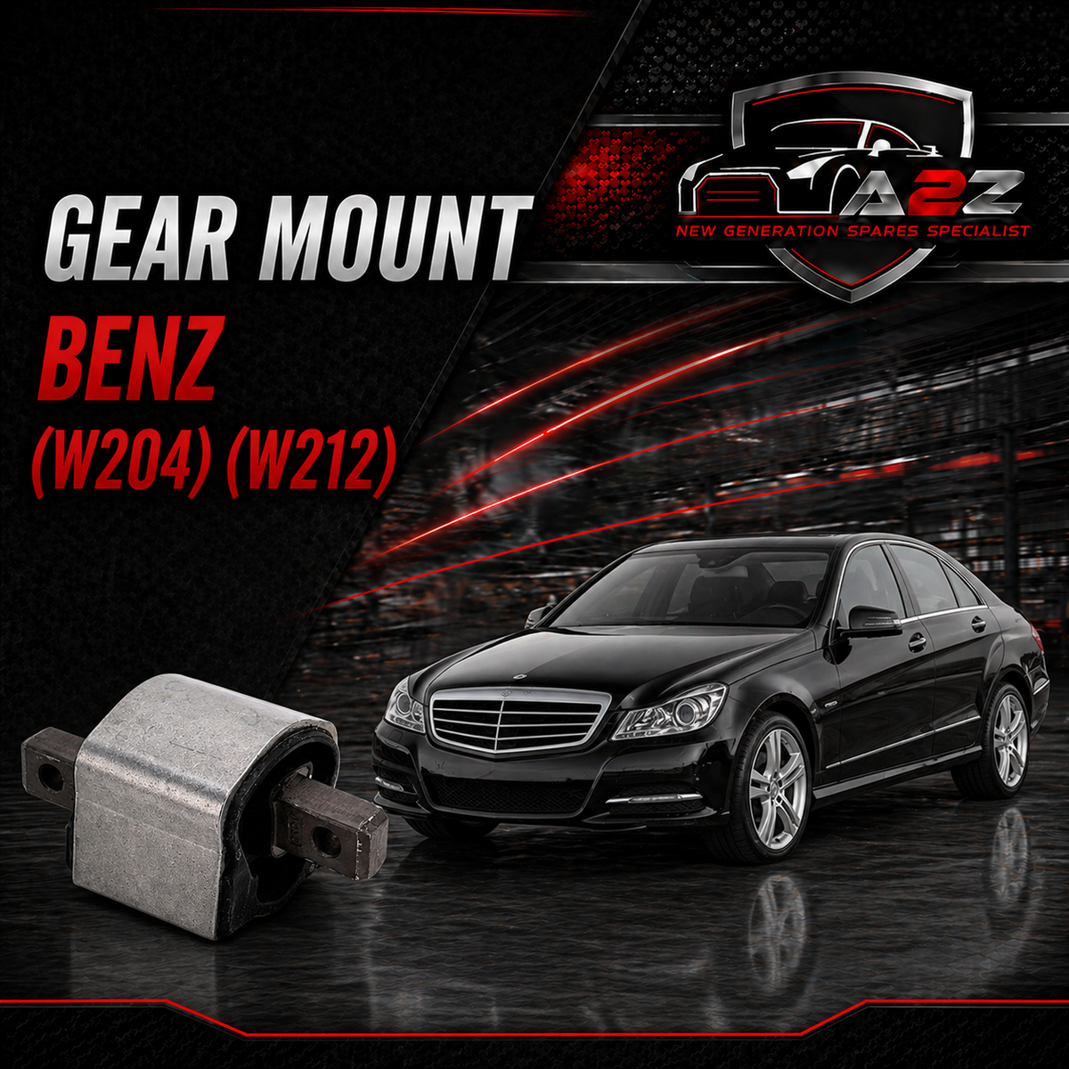 Gear Mount A2122400418 Compatible With MERCEDES-BENZ & C-CLASS (W204) & E-CLASS (W212)