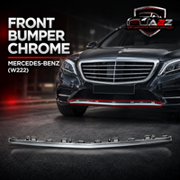 Front Bumper Chrome 2228854800 Compatible With Mercedes-Benz S-Class (W222) Tag No.233