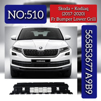 Front Bumper Lower Grill 565853677A9B9 Compatible With Skoda Kodiaq (2017-2020) Tag No.510