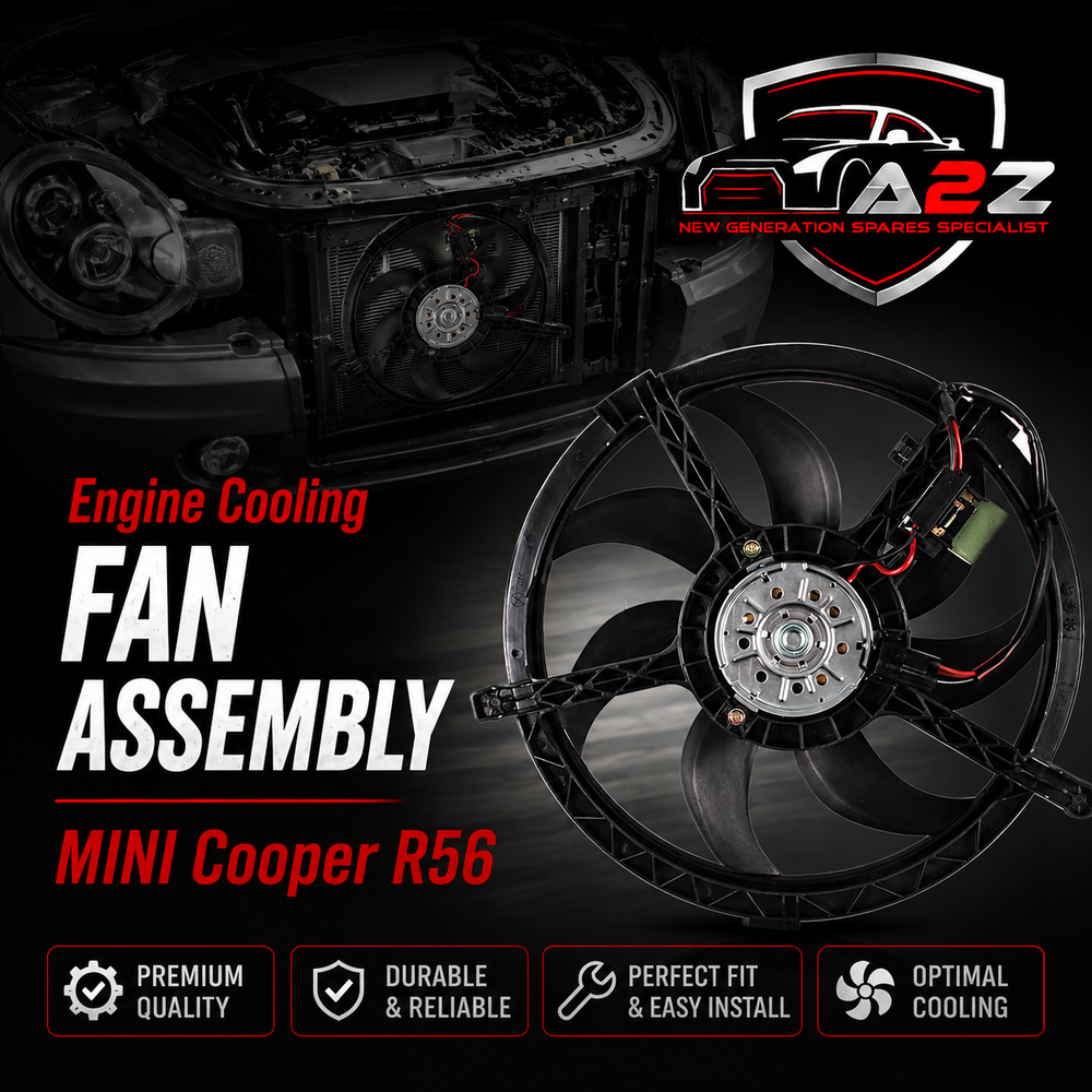 Engine Cooling Fan Assembly 17427535100 Compatible With MINI Cooper R56