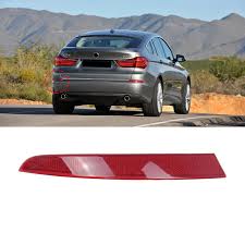 Rear Bumper Reflector Compatible With BMW 5 Series GT 07 Rear Bumper Reflector Left 63147318557 & Right 63147318558 Tag-RB-52