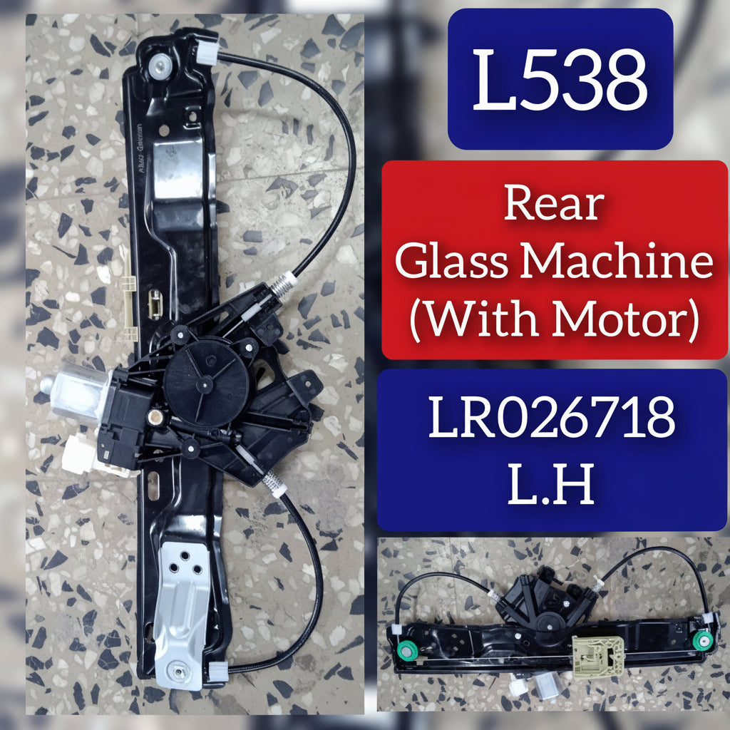 Rear Left Power Window Regulator With Motor LR026718 Compatible with LAND ROVER RANGE ROVER EVOQUE (L538)