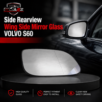 Side Rearview Wing Side Mirror Glass Left 30716479 & Right 30716483 Compatible With VOLVO S60 II (134) & S80 II (124) & V40 Hatchback (525)