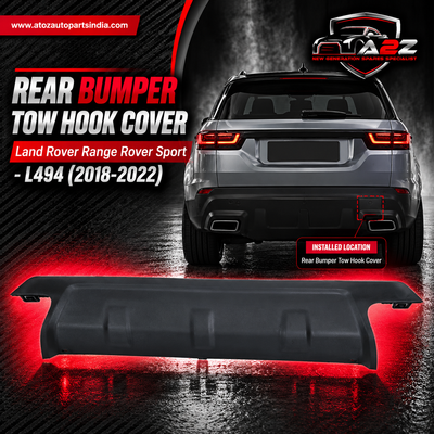 Rear Bumper Tow Hook Cover LR105079 Compatible With Land Rover Range Rover Sport - L494 (2018-2022) Tag No.918