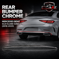 Rear Bumper Chrome 2578856600 Compatible With Mercedes Benz  CLS-CLASS C257 Tag No.251