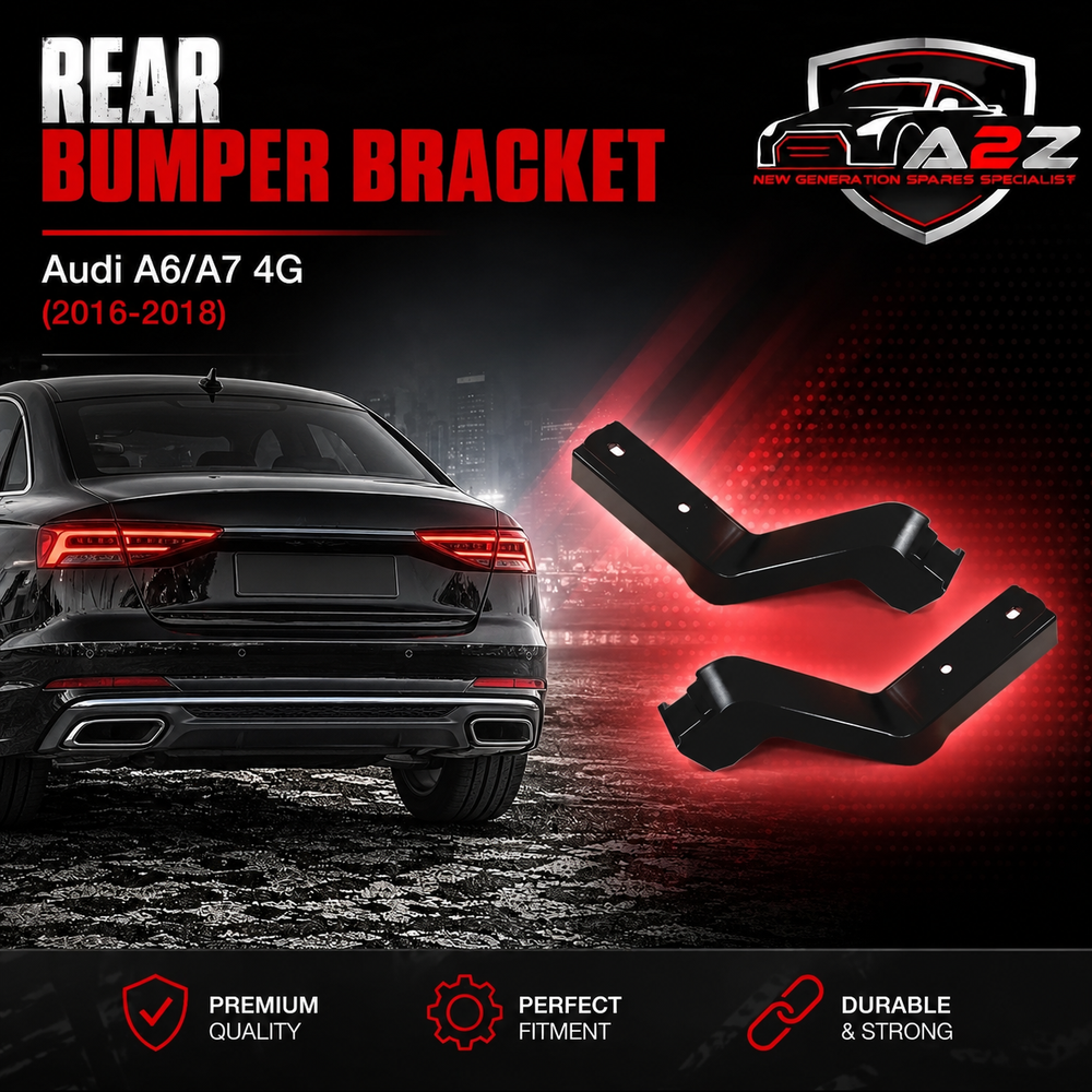 Rear Bumper Bracket Left 4G8807329 & Right 4G8807330 Compatible With Audi A6/A7 4G (2016-2018) Tag No.321
