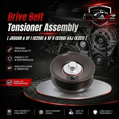 Belt Tensioner C2C22802 Compatible With JAGUAR & XF I (X250) & XF II (X260) &XJ (X351) Tag no : 6