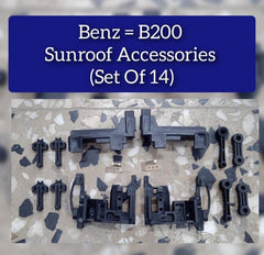 Sunroof Accessories (Set of 14) Compatible With Mercedes-Benz B-CLASS B200