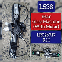 Rear Right  Power Window Regulator With Motor LR026717 Compatible with LAND ROVER RANGE ROVER EVOQUE (L538)