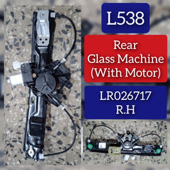 Rear Right  Power Window Regulator With Motor LR026717 Compatible with LAND ROVER RANGE ROVER EVOQUE (L538)