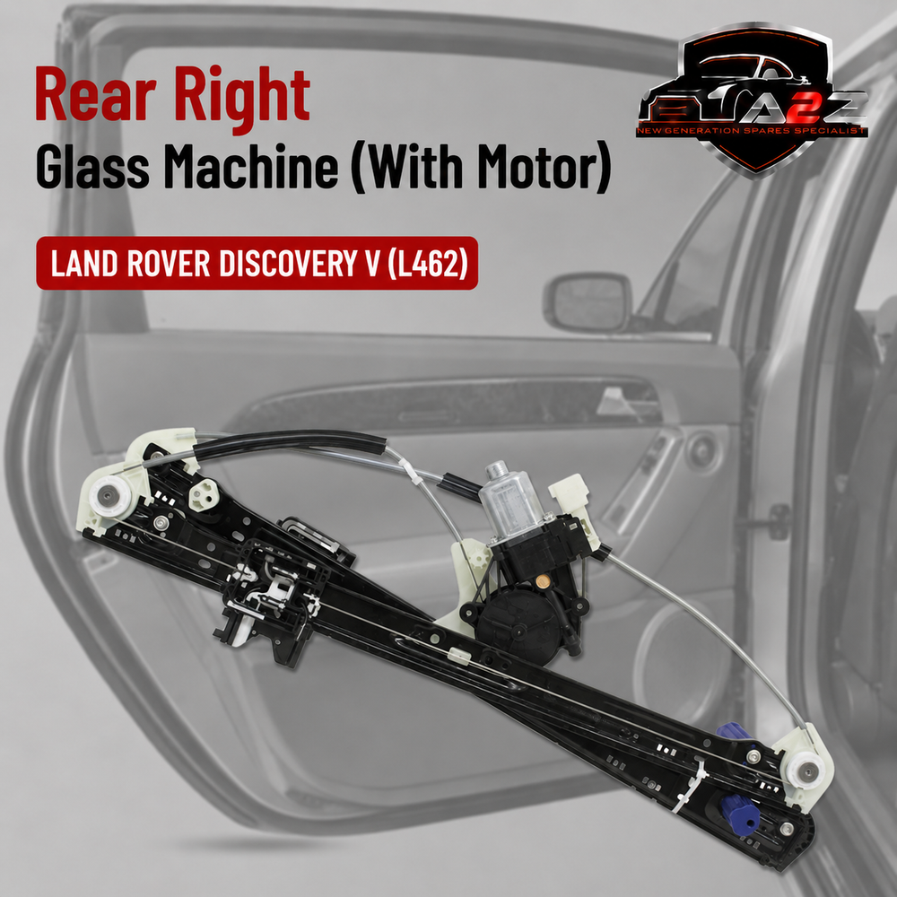 Rear Right Glass Machine (With Motor) LR083206 & LR153959 Compatible With LAND ROVER DISCOVERY V (L462)