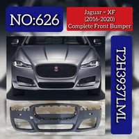Complete Front Bumper T2H3937LML Compatible With Jaguar XF (2016-2020) Tag No.626