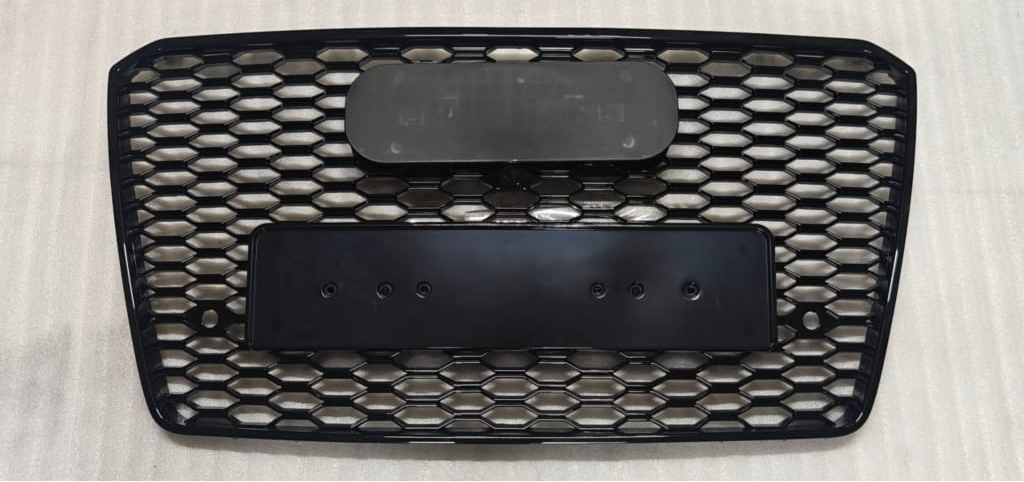 RS8 Full Black Honeycomb Show Grill Compatible With Audi A8 D4(2015-18) Tag No.112