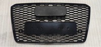 RS8 Full Black Honeycomb Show Grill Compatible With Audi A8 D4(2015-18) Tag No.112