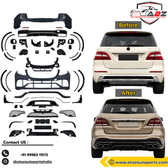 Complete Convertion Body Kit  Compatible With Mercedes Benz Gle W166 (2016-2019) Upgrade To Mercedes Benz Gle63 Amg  (Shipping Cost Not Included In Price)