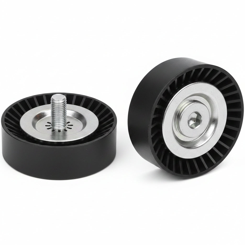 Belt Idler Pulley 6512000270 6512000770 6512000670 Compatible with MERCEDES-BENZ C-CLASS (W204) & E-CLASS (W212) & GLE (W166) Tag no : 20
