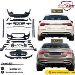 Complete Conversion Body Kit Compatible With Mercedes Benz S Class W223 (2021-2025) Upgrade To Mercedes Benz AMG S450 (Shipping Cost Not Included In Price)