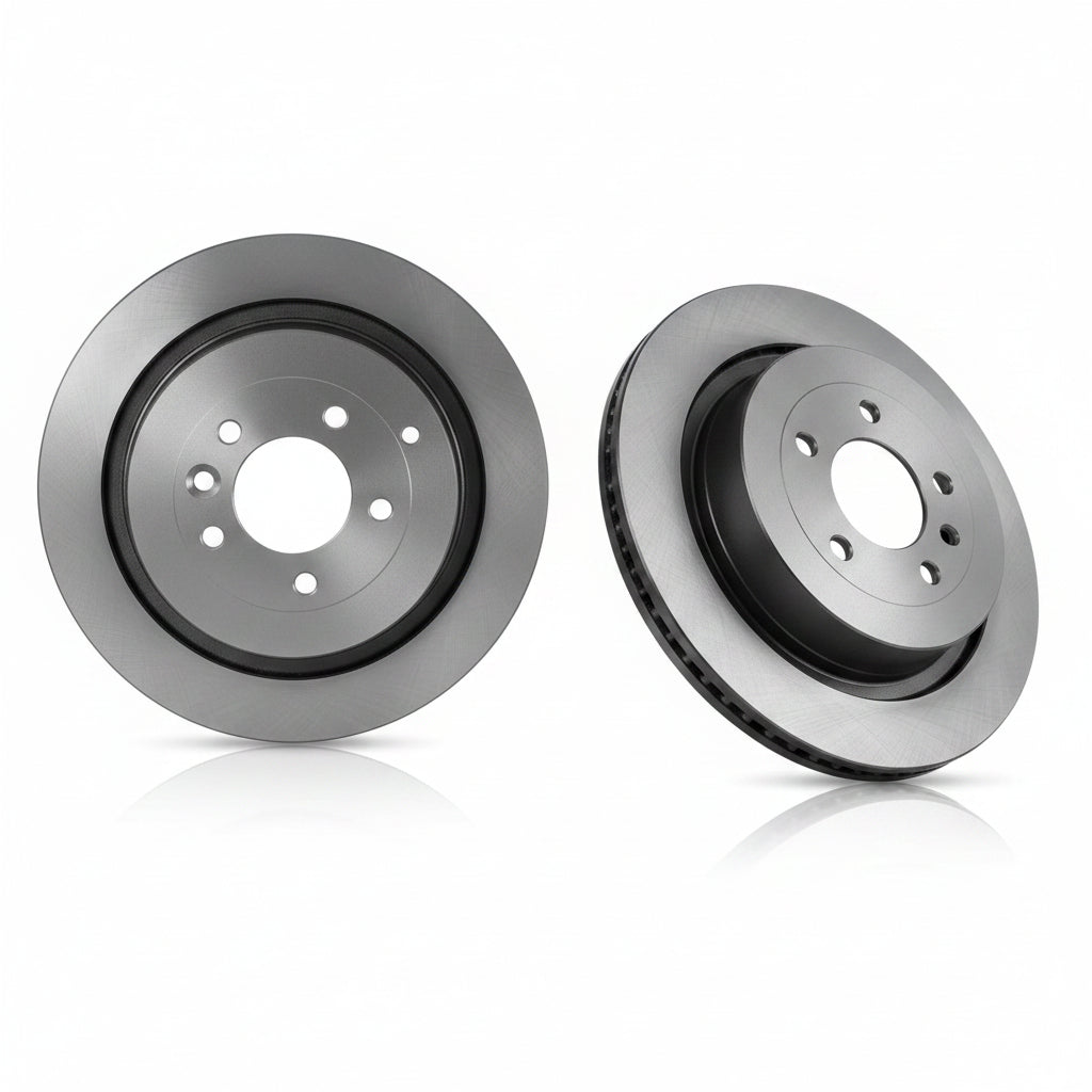 Rear Brake Disc Set SDB000646 Compatible With LAND ROVER DISCOVERY IV (L319) | LR4 & RANGE ROVER SPORT I (L320)