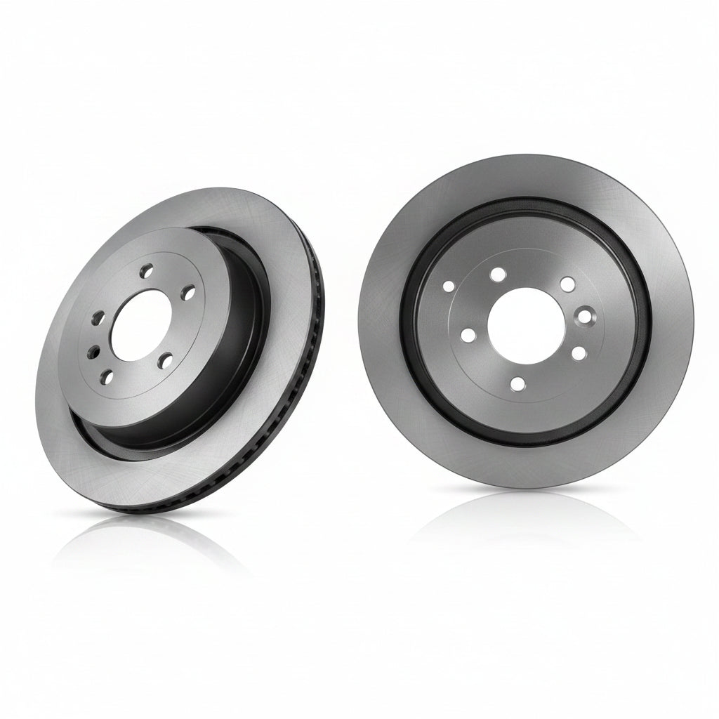 Rear Brake Disc Set SDB000646 Compatible With LAND ROVER DISCOVERY IV (L319) | LR4 & RANGE ROVER SPORT I (L320)