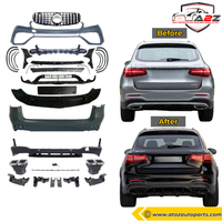 Complete Convertion Body Kit  Compatible With Mercedes Benz Glc W253 X253 (2016-2020)  Upgrade To Mercedes Benz Glc Glc63 Amg  (Shipping Cost Not Included In Price)