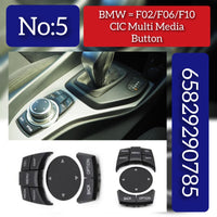 CIC  Multi Media Button Set 65829290785 Compatible With BMW F02 F06 F10