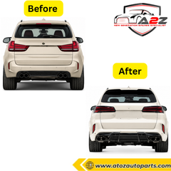 Complete Front & Rear Bumper Full Body Kit  Conversion Kit Compatible With BMW X5 F15 (2014-2018) To X5 G05 Lci 2023+ M Sports X5 Style Upgrade (Shipping Cost Not Included)