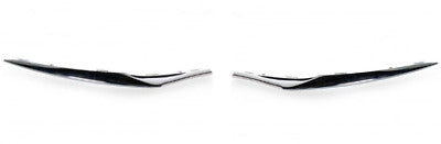 Front Bumper Chrome Left 1178855000 & Right 1178855100 Compatible With MERCEDES-BENZ CLA Coupe (C117)2017-2019 Tag No.109