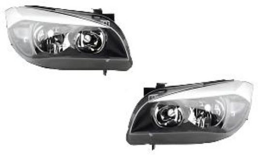 Headlight Headlamp Left 63117290233 & Right 63117290234 Compatible With BMW E84 X1 LCI (2013-2015)