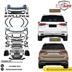 Complete Convertion Body Kit Compatible With Mercedes Benz GLSW167 X167 (2019-2025) Upgrade To Mercedes Benz GLS AMG 63 (Shipping Cost Not Included In Price)