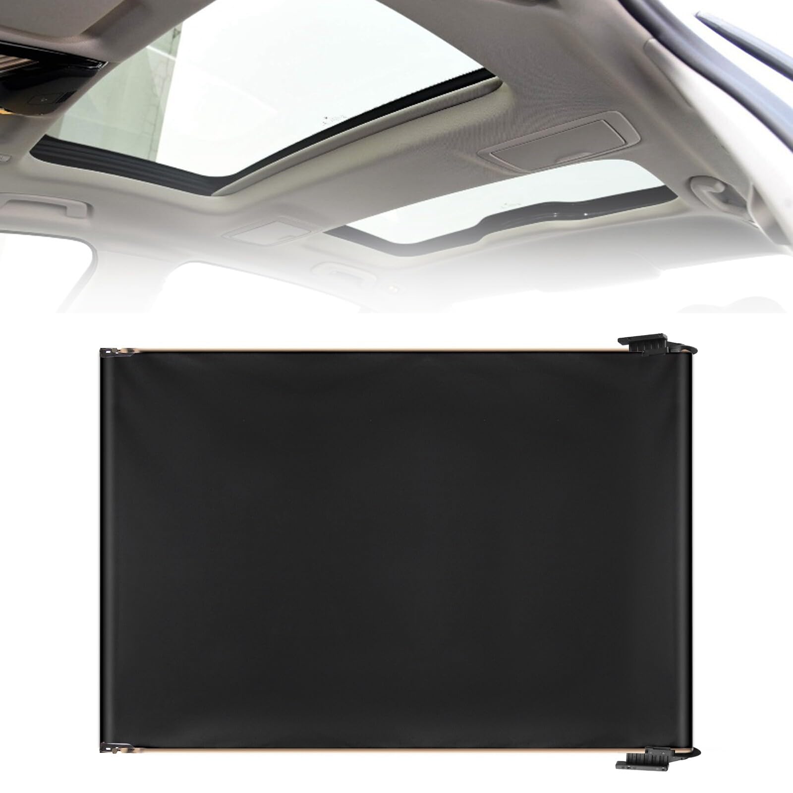 Black Sunroof Curtain Cover 54107391796 Compatible With BMW X1 F48