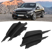 Fog Lamp Cover With Chrome Compatible With MERCEDES-BENZ C-CLASS W205 2019-2020 Fog Lamp Cover With Chrome Left 2058857202 & Right 2058857302 2058850374 Tag-FC-274