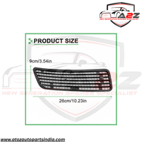 Hood Air Vent Grille Cover Set Left 2218800305 & Right 2218800205 Compatible With MERCEDES BENZ S-CLASS (W221)