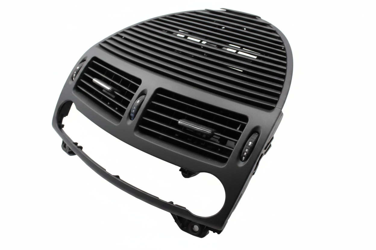 Center Ac Vent Grille (Black) 2118300054 Compatible With Mercedes Benz E-Class W211