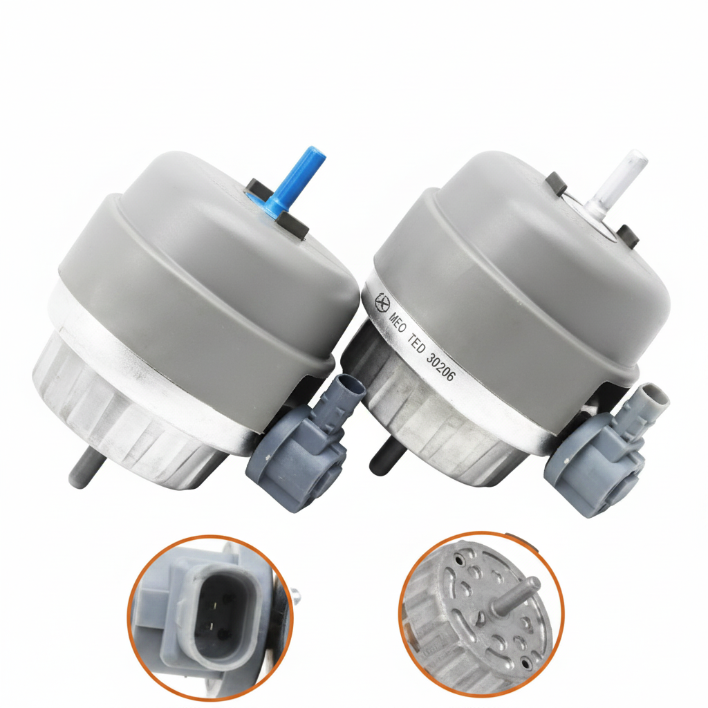 Engine Motor Mount With Sensor Set Left  4F0199379BL & Right 4F0199382BH Compatible With AUDI A6 C6 (4F2) | A6 / S6