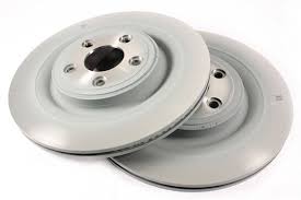 Rear Brake Disc Set C2C25339 C2D26352 C2D61075 Compatible With JAGUAR XF I (X250) & XJL (X351) (ALBRO)