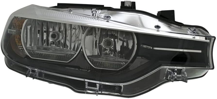 Headlight Headlamp Left 63117365599 & Right 63117365600 (Without Blaster) Compatible With  BMW 3 Series F30  (2016-2019) Projector