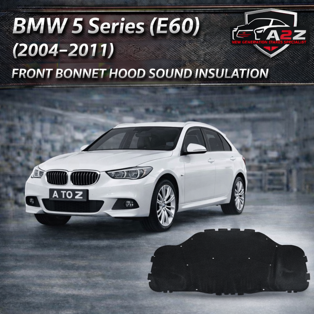 FRONT BONNET HOOD SOUND INSULATION 51487148208 Compatible With BMW 5 Series  (E60)  (2004-2011) Tag No.1