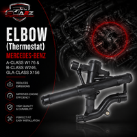 Elbow (Thermostat) 2742003100 2742000115 For MERCEDES-BENZ A-CLASS W176 & B-CLASS W246, GLA-CLASS X156 Tag-E-05