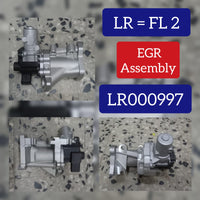 Exhaust Gas Recuperation EGR Assembly LR000997 Compatible With JAGUAR XF I (X250) & LAND ROVER FREELANDER 2 (L359) | LR2 & RANGE ROVER EVOQUE (L538)