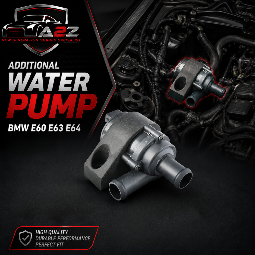 Additional Water Pump 64116930550 Compatible With BMW E60 E63 E64