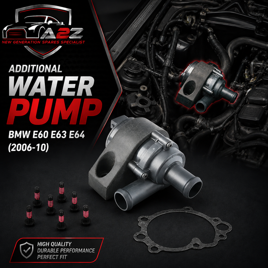 Additional Water Pump 64116930550 Compatible With BMW E60 E63 E64