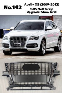 SQ5 Matt Grey Upgrade Show Grill 8R0807651A1QP Compatible With AUDI Q5 8R (2009-2012) Tag No.142