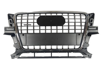 SQ5 Matt Grey Upgrade Show Grill Compatible With Audi Q5 (2009-12) Original Grey No.142