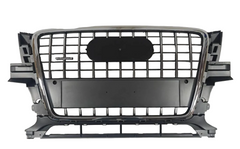 SQ5 Matt Grey Upgrade Show Grill Compatible With Audi Q5 (2009-12) Original Grey No.142