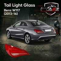 Tail Light Glass Set Left & Right Compatible With Mercedes Benz W117 (2013-16)