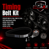 Timing Belt Kit CT1010K1 31258305 Compatible With VOLVO S60 II (134), S80 II (124), V40 Hatchback (525), XC60 I SUV (156), XC60 I VAN (156), XC90 I (275) (CONTINENTAL)